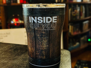 NEW AUTOGRAPHED "BARREL" IOU TUMBLER