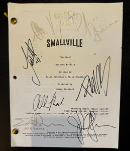 HOME COLLECTION "VERITAS" SCRIPT SIGNED BY CAST