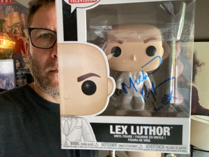 (Hard to Get and Running low) AUTOGRAPHED SMALLVILLE LEX LUTHOR "FUNKO POP" LIMITED SUPPLY